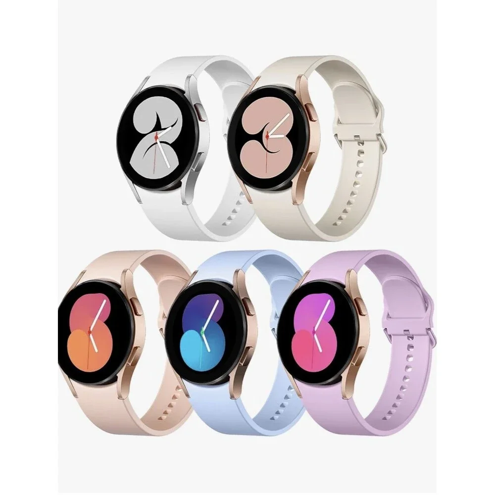 5 Pack Bands Compatible w/Samsung Galaxy Watch 7/6/5/4 40Mm 44Mm/Watch 6 classic